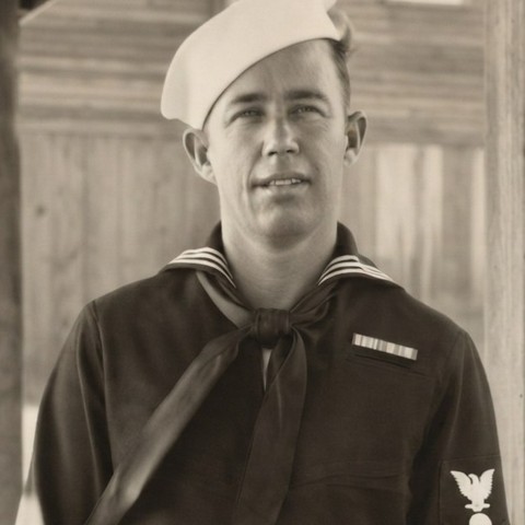 Carl Brantly Murphy in his U.S. Navy uniform